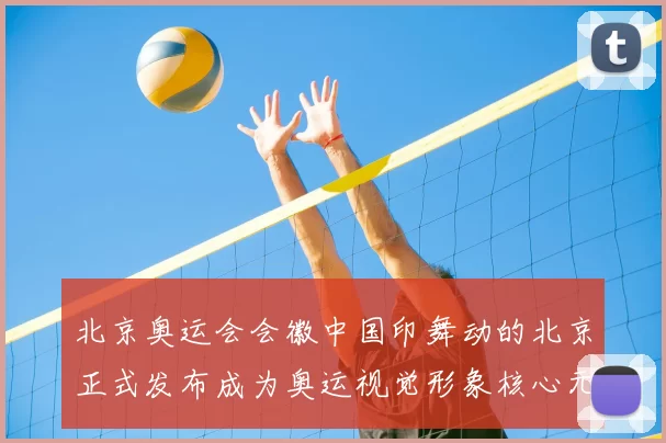 北京奥运会会徽中国印舞动的北京正式发布成为奥运视觉形象核心元素