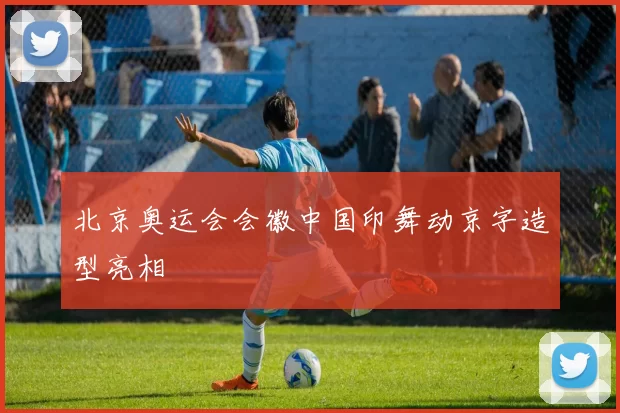 北京奥运会会徽中国印舞动京字造型亮相